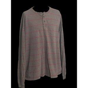 Wrangler Jeans Co‎ Vintage Men's XL Long Sleeve Shirt Henley Style Extra Large
